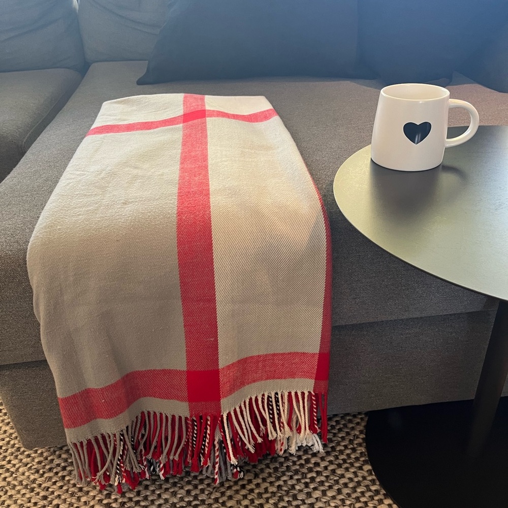 Indigo throw blanket - Picture 2 of 5